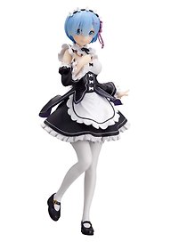 Фигурка аниме Жизнь в Альтернативном Мире с Нуля Re Zero Рэм Rem maid ver. 24см 87851