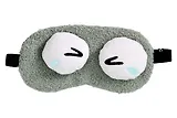 Маска для сна Глазки (серая) (плюш) (пакет) (12-37395-202509-NI-8) (Lafilaf)
