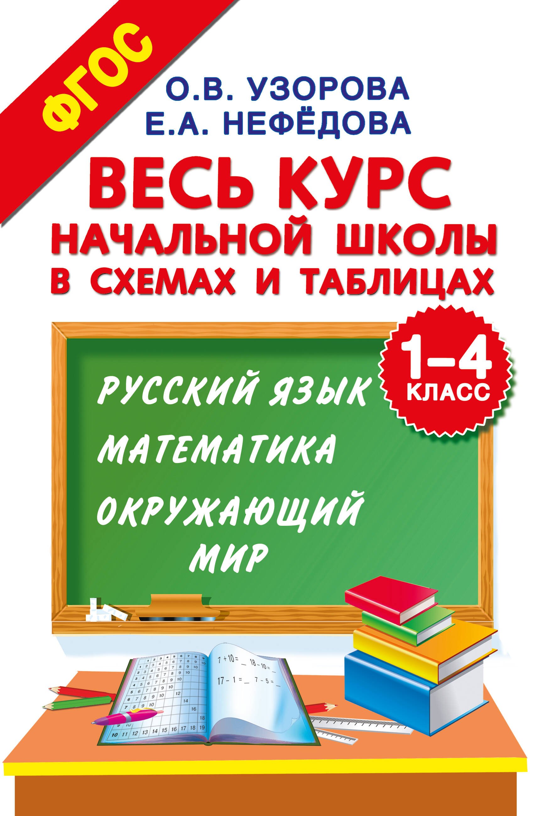 Весь курс начальной школы в схемах и таблицах. 1-4 класс. Русский язык, математика, окружающий мир
Весь курс начальной школы в схемах и таблицах. 1-4 класс. Русский язык, математика, окружающий мир