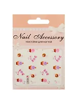 Наклейки декоративные на ногти 1, Кексы 1 7*10см