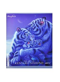 Тетрадь 96л кл. "The art of Kentaro Nishino". Нежность (животные)" мат.ламинация, выб.лак, ассорти, Unnika