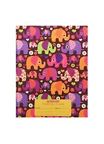 Дневник для мл.кл. "Веселый орнамент" 7Бц, выб.лак, блестки, Unnika