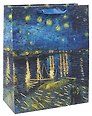 Пакет А4 32*26*12 "Винсент Ван Гог. Звездная ночь" нейтр., бум.мат.ламинат