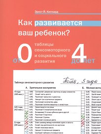 Как развивается ваш ребёнок? Таблицы сенсомоторного развития. От рождения до 4 лет. 5-е издание