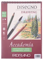 Альбом для зарисовок 21*29,7см 30л "Accademia" спираль, 200г/м2, Fabriano