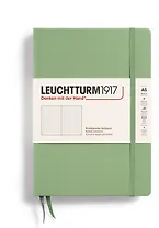 Книга для записей A5, 125 листов в точку "Classic", твердая обложка, шалфей, Leuchtturm1917