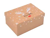 Коробка подарочная "Новогодний олень. Happy New Year" 18*12,5*8,5см, Новый год, картон