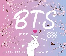 Скетчбук. BTS (твердый переплет, 96 стр., 240х200 мм)