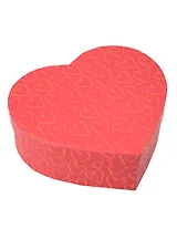 Коробка подарочная "Сердечки" 20*18*7см, картон