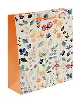 Пакет А4 32*26*10 "Цветочное поле. Basic" жен., бум.мат.ламинат