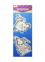 Волшебные стикеры (FD080408) (2шт) (6 дизайнов ассорти) (3+) (упаковка)