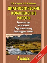 Русский язык. Математика. Окружающий мир. Литературное чтение. 1 класс. Диагностические комплексные работы
