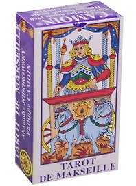 Таро Аввалон, Tarot de Marseille Марсельское Жодоровски (DG01) Jodorowsky (коробка)