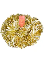 Мишура новогодняя (9х200) золото+серебро