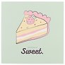 Скетчбук «Sweet», 40 листов, 17 х 17 см