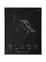 Дневник шк. "Just Black" 7БЦ, ламинация Soft Touch
