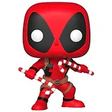 Фигурка Funko POP! Bobble Marvel Holiday Deadpool w/ Candy Canes (400) 33985 (Fun1623)