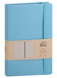 Книга для записей «Аквамарин», А5, 96 листов, искусcтвенная кожа, с ляссе, Joy Book