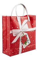 Пакет подарочный пластик А5 ассорти НГ