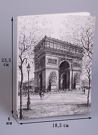 Sketchbook Париж (ч/б) (40л) (19х26)