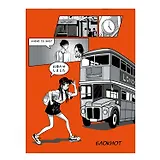 Блокнот А6 32л кл. "БРИТАНСКИЕ КАНИКУЛЫ" скрепка, дизайнерский блок