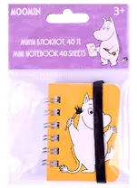 Блокнот 40 листов "Муми-тролли" евроспираль