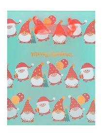 Пакет А4 25*29*8,5 "New Year", пластиковый, в ассортименте
