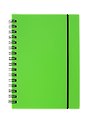Записная книжка «Favorite Color. Neon Green» А6, 80 листов в клетку, спираль, Listoff