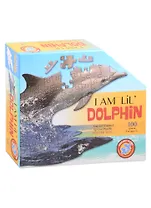 Пазл контурный «Дельфин», 100 деталей