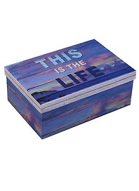 Коробка подарочная "This is the life"