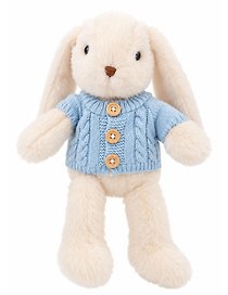 Мягкая игрушка Кролик в голубой кофточке (30см) (12-0881-0456)