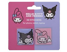 3D стикеры «Подруги», 2 штуки, Sanrio