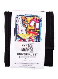 Маркеры «Universal», 12 цветов, Sketchmarker