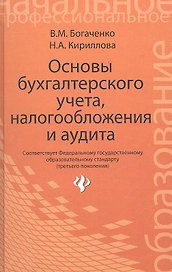 Основы бухгалтерского учетаналогообл.и аудита