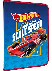 Папка для тетрадей «Hot Wheels» А5, пластик