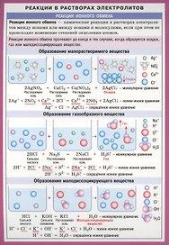 Химия. Реакции в растворах электролитов