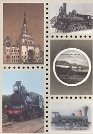 Паровозы. Старинные открытки и иллюстрации