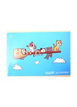 Альбом для рисования Listoff, "Волшебное путешествие", А4, 20 листов, на скрепке