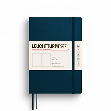Книга для записей A5 61л нелин. "Medium" мягк.обложка, цвет синее море, Leuchtturm1917