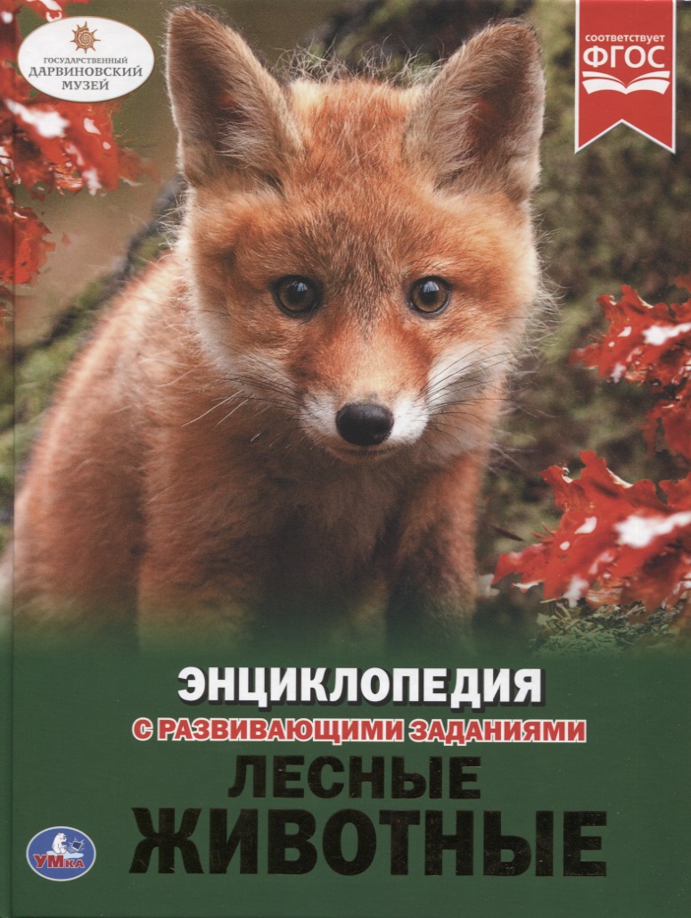 Лесные животные. Энциклопедия с развивающими заданиями
Лесные животные. Энциклопедия с развивающими заданиями