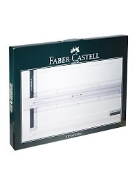 Доска чертежная А3 "TK-SYSTEM PLUS" с подвижной магнитной линейкой и растровым клише, Faber-Castell