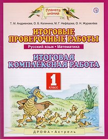 Русский язык. Математика. 1 класс. Итоговые проверочные работы. Итоговая комплексная работа
