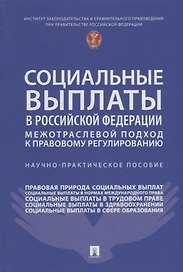 Социальные выплаты в Российской Федерации: межотраслевой подход к правовому регулированию. Научно-практическое пособие