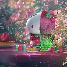 Коллекционная фигурка Mighty Jaxx Hello Kitty Floral Daydream Series (19см) (71167)