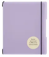 Тетрадь 96 листов, клетка/линейка, "DoubleBook. Лавандовый"
