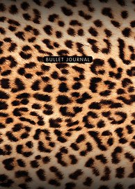 Книга для записей А4 60л тчк. "Bullet Journal (леопард)" спираль