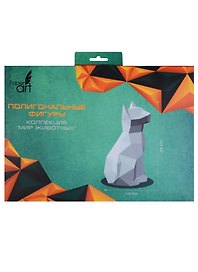 Набор для творчества Paper Art. Фигура полигональная «Кошка»