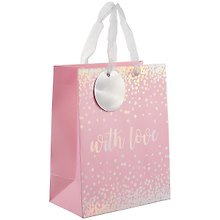 Подарочный пакет «With love», А5