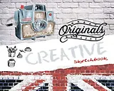 Набор для творчества Скетчбук 80л Фотоаппарат 15*15см, 7БЦ, матовая ламинация 80-3898