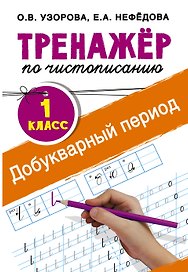 Добукварный период. 1 класс. Тренажер по чистописанию